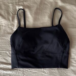 Lululemon Women's Black Crop Top